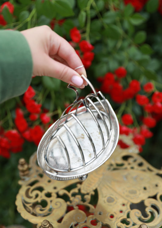 Silver-Plated Toast rack