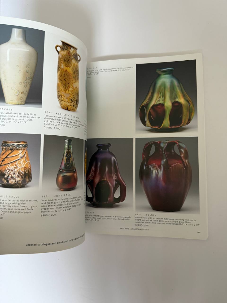 RAGO Craftsman Auction Catalog – March 2008 (Approx. 200 Pages)