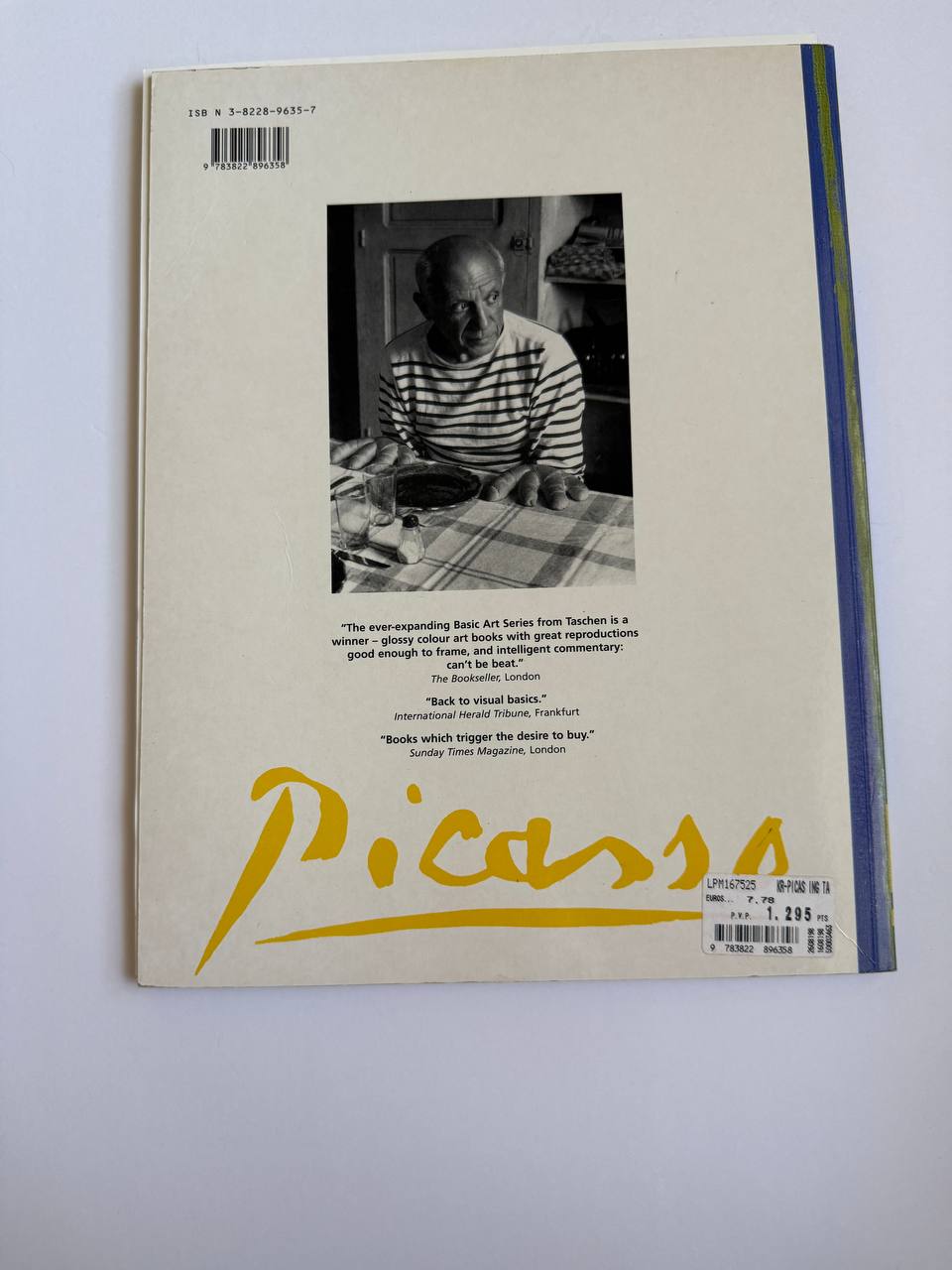 Pablo Picasso by Jesse McDonald – Illustrated Art Book (Approx. 128 Pages)